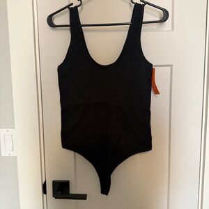 Black One Piece Bodysuit